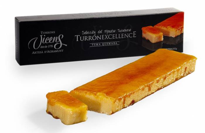 burnt egg yolk nougat 300g excellence