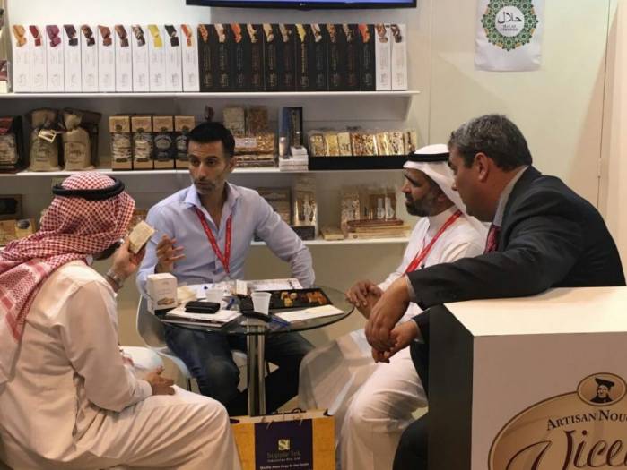 torrons vicens presente en la feria gulfood de dubai