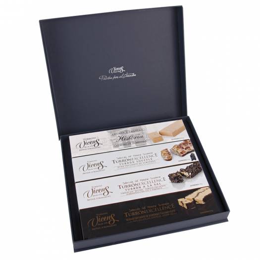 excellence 4 nougat case - creamy history, souffl, soft and salty nougat