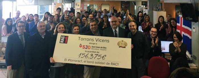 grand succs de la campagne del turrn solidario de rac1