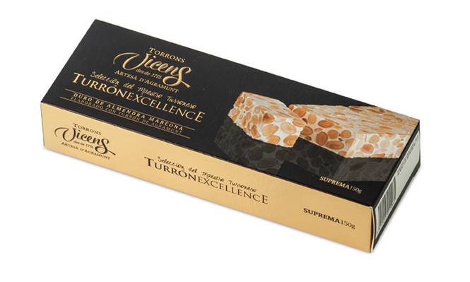 turrn duro de almendra marcona 150 gr excellence